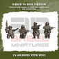 VIETNAM WAR US ARMY VIETNAM SOLDIERS WITH M203 | 3DBreed 15mm Wargaming Miniatures