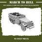 WW2 UNITES STATES MARINES (USM) M3 HALF TRACK | 3DBreed 15mm Wargaming Miniatures