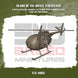 VIETNAM WAR US OH-6 CAYUSE | 3DBreed 15mm Wargaming Miniatures