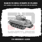 WW2 US G.I. WINTER SHERMAN 4A3E8 | 3DBreed 15mm Wargaming Miniatures