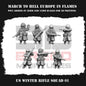 WW2 US G.I. WINTER RIFLE SQUAD 01 | 3DBreed 15mm Wargaming Miniatures
