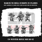 WW2 US G.I. WINTER RIFLE SQUAD 02 | 3DBreed 15mm Wargaming Miniatures