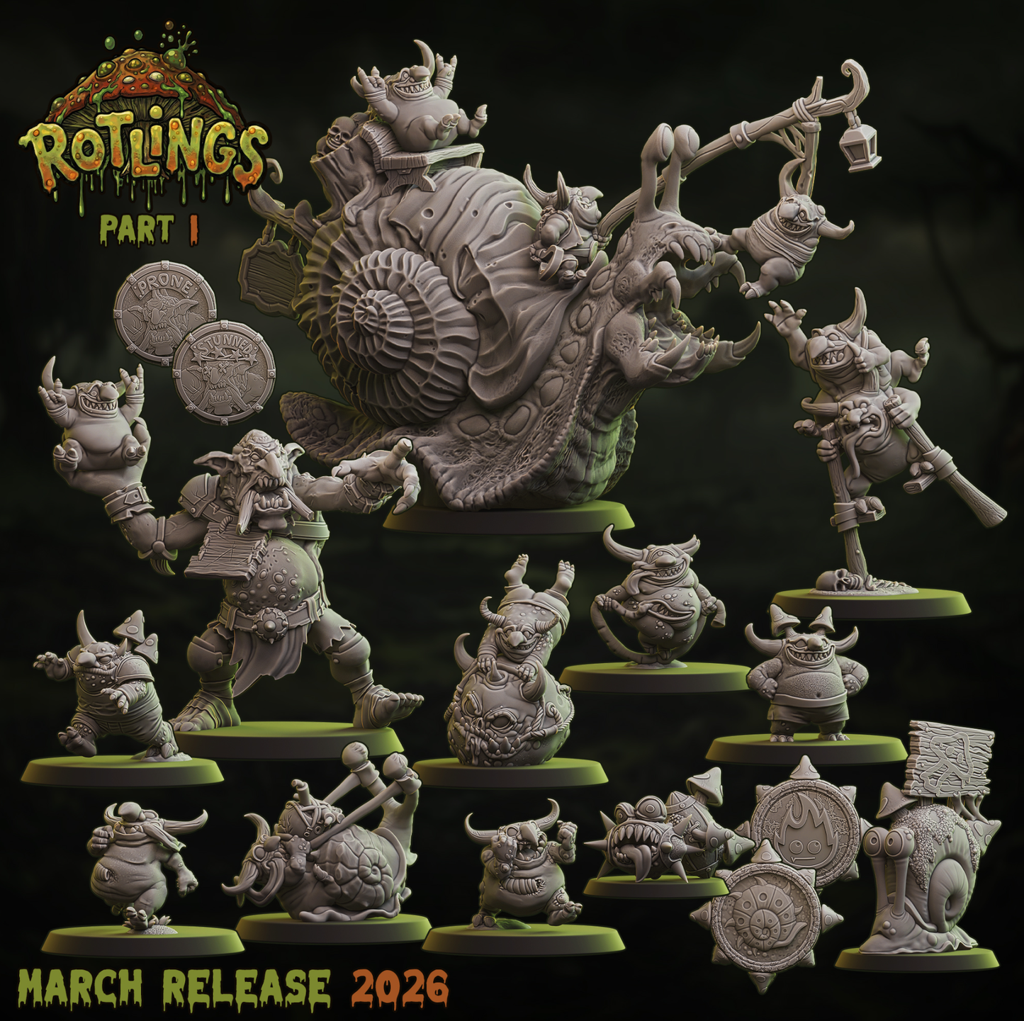 Rotlings Fantasy Football Team | Ugni Miniatures