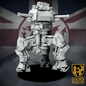 British Empire Mk. III ’’Vortimer’’ Autonomous Reconnaissance Tripod | Golden Dragon Games Weird WW2 Role Playing