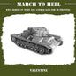WW2 BRITISH ARMY VALENTINE | 3DBreed 15mm Wargaming Miniatures