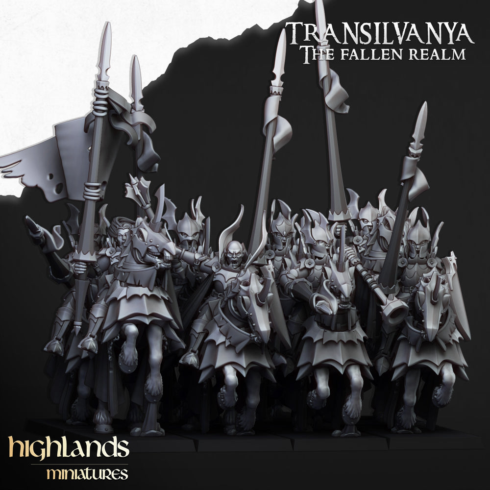 Transilvanya Vampire Knights | Highlands Miniatures 28/32mm Fantasy Wargaming Miniatures