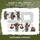 VIETNAM WAR VIETCONG CIVILIANS | 3DBreed 15mm Wargaming Miniatures