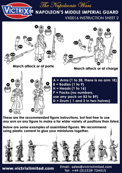 Napoleon's French Middle Imperial Guard