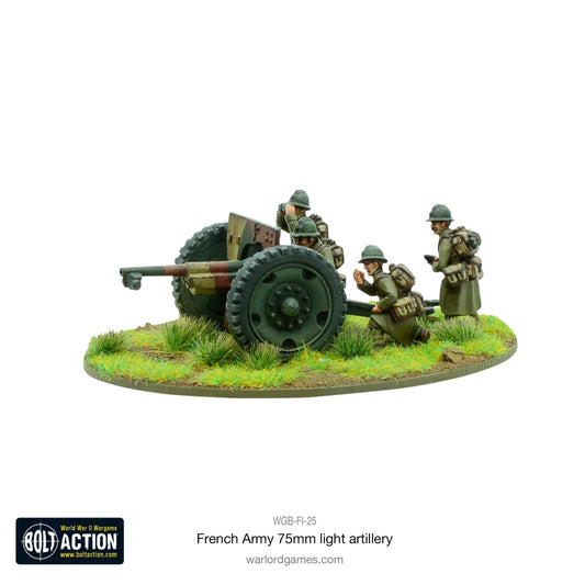 Bolt Action - French Army 75mm Light Artillery