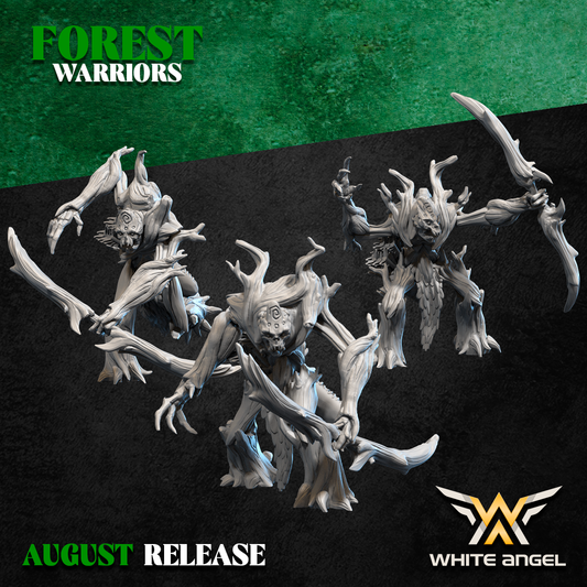 Forest Elves Tree Guard | White Angel 28/32mm Fantasy Wargaming Miniatures Role Playing Miniatures