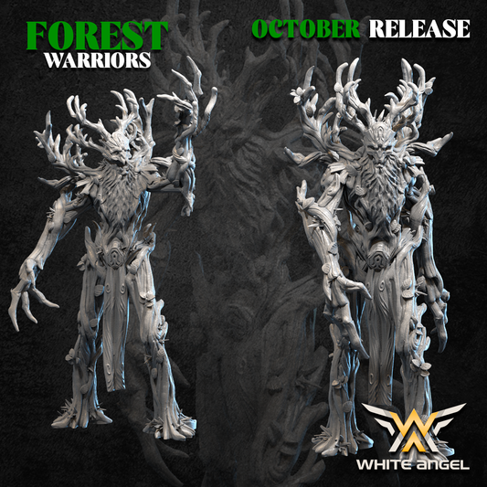 Forest Elves Treemen | White Angel 28/32mm Fantasy Wargaming Miniatures Role Playing Miniatures