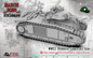 WW2 French Char b1 Bis Tank | Battlecat 28mm Historical Wargaming Miniatures Tank Commander Role Playing Miniatures