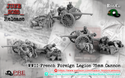 WW2 French Foreign Legion 75mm AT Gun Teams | Battlecat 28mm Historical Wargaming Miniatures