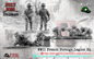 WW2 French Foreign Legion HQ | Battlecat 28mm Historical Wargaming Miniatures Role Playing Miniatures
