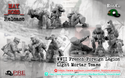 WW2 French Foreign Legion Light Mortar Teams | Battlecat 28mm Historical Wargaming Miniatures