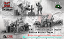 WW2 French Foreign Legion Medium Mortar Teams | Battlecat 28mm Historical Wargaming Miniatures