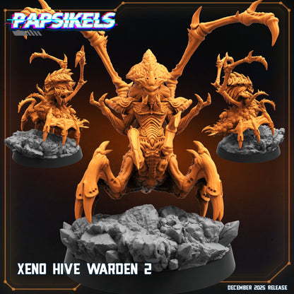 Overmind Hive Queen | Papsikels 32mm Sci Fi Miniatures