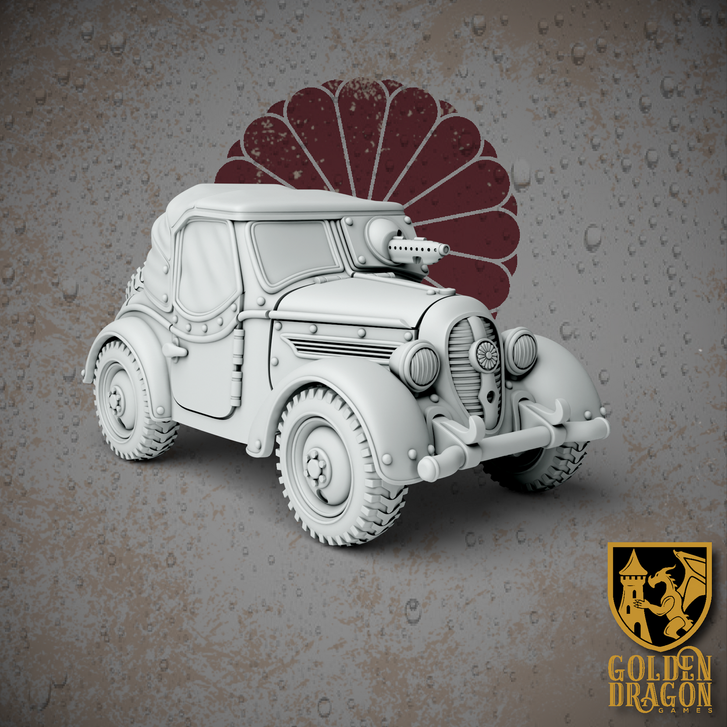 Empire of Japan Type 95 Yonki Scout Car | Golden Dragon Games Weird WW2