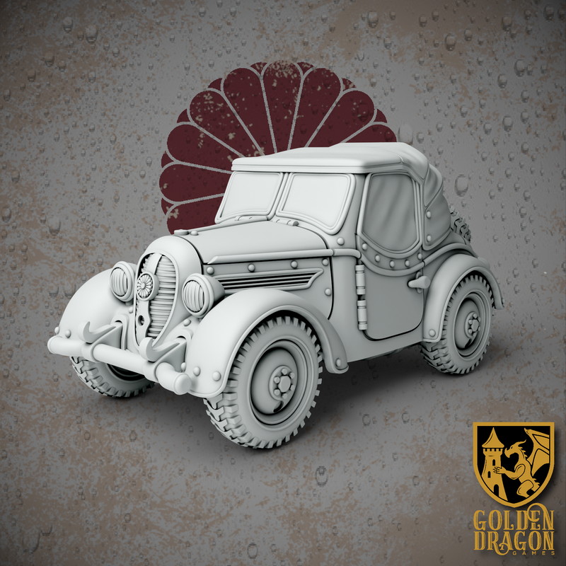Empire of Japan Type 95 Yonki Scout Car | Golden Dragon Games Weird WW2