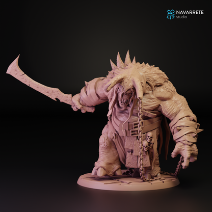 Zarkul Tyrant of the Hordes | Navarrete Studios 25mm Fantasy Wargaming Miniatures