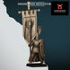 Aegean Elves Lord BSB | Highlands Miniatures 28/32mm Fantasy Wargaming Miniatures Role Playing Miniatures