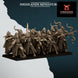 Aegean Elves Maiden Archers | Highlands Miniatures 28/32mm Fantasy Wargaming Miniatures Role Playing Miniatures