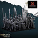 Aegean Elves Spearmen | Highlands Miniatures 28/32mm Fantasy Wargaming Miniatures Role Playing Miniatures