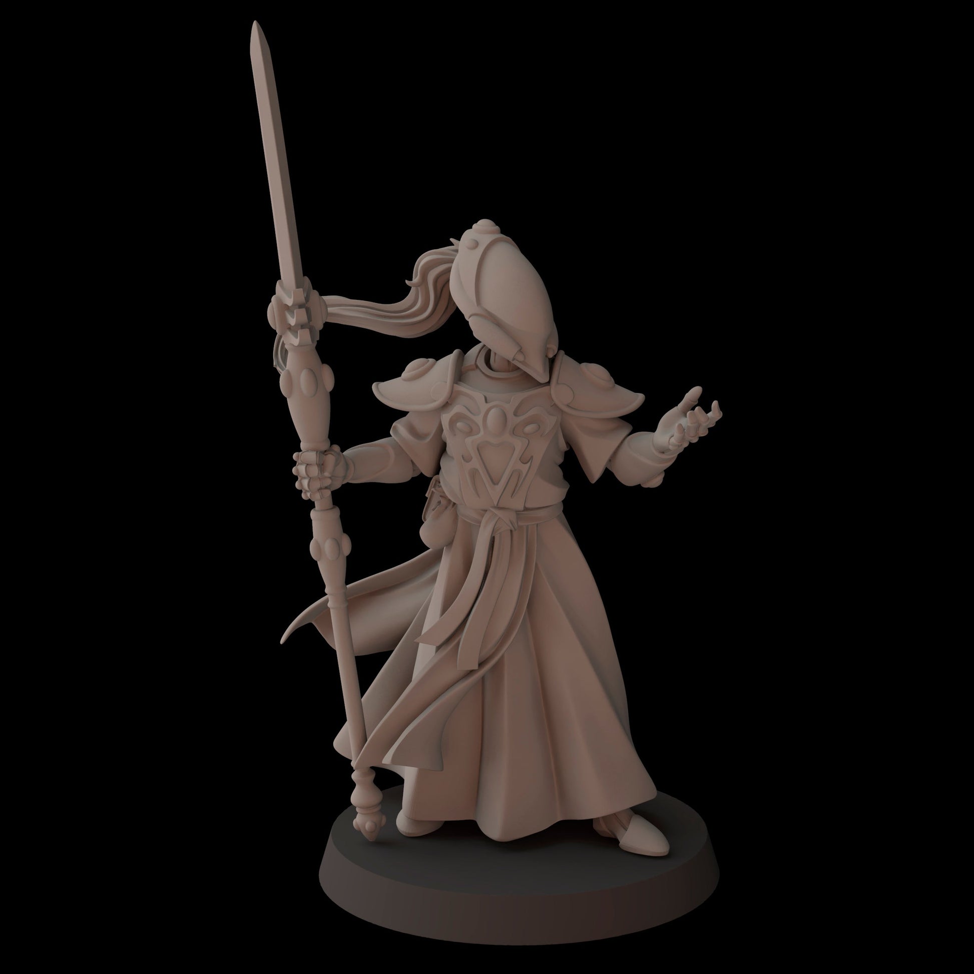 Space Elves Oracle 1 | Fantasy Cult 32mm Grimdark Wargaming Miniatures Role Playing Miniatures