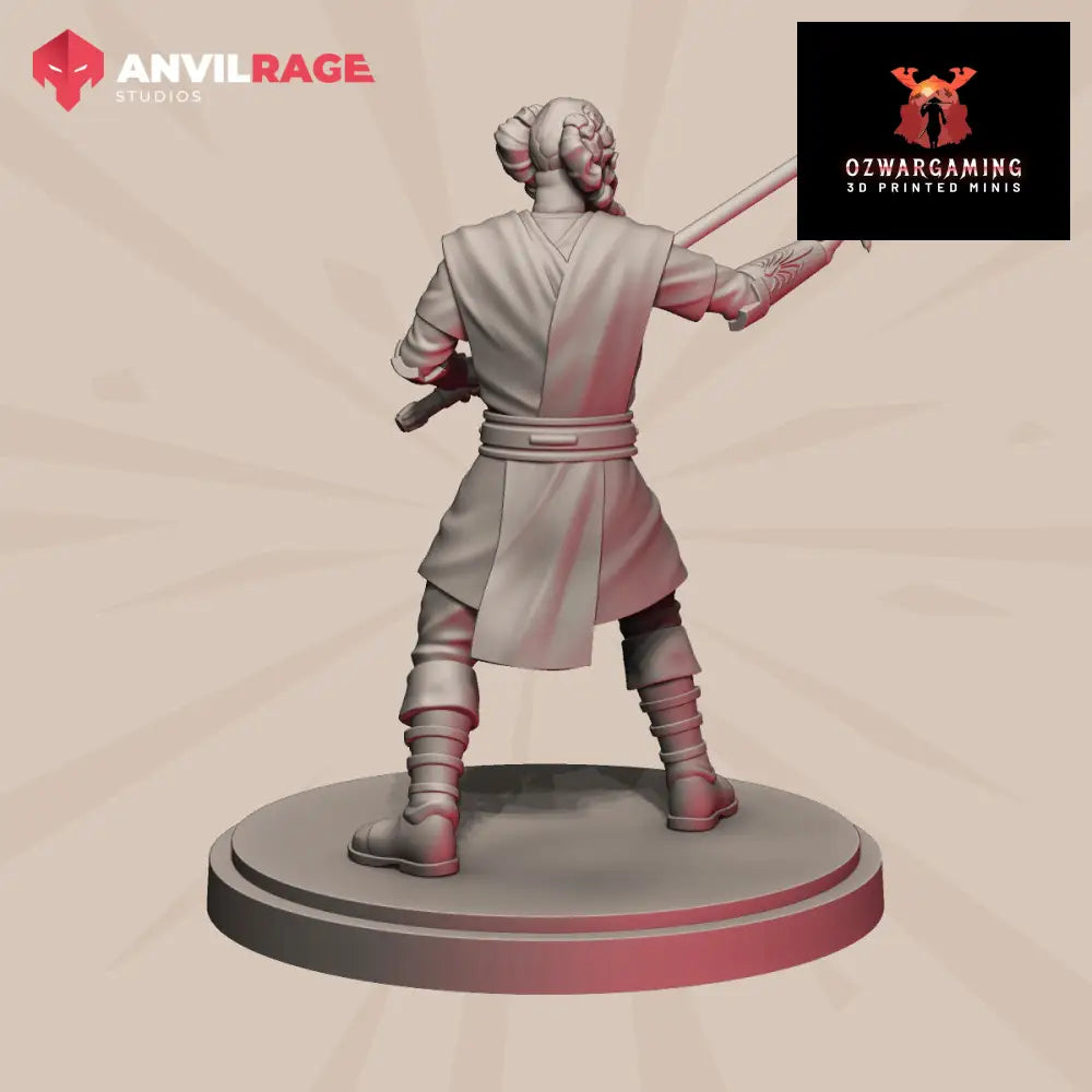 Alien General | Anvilrage Galactic SciFi Miniatures Shatter Scale Role Playing Miniatures