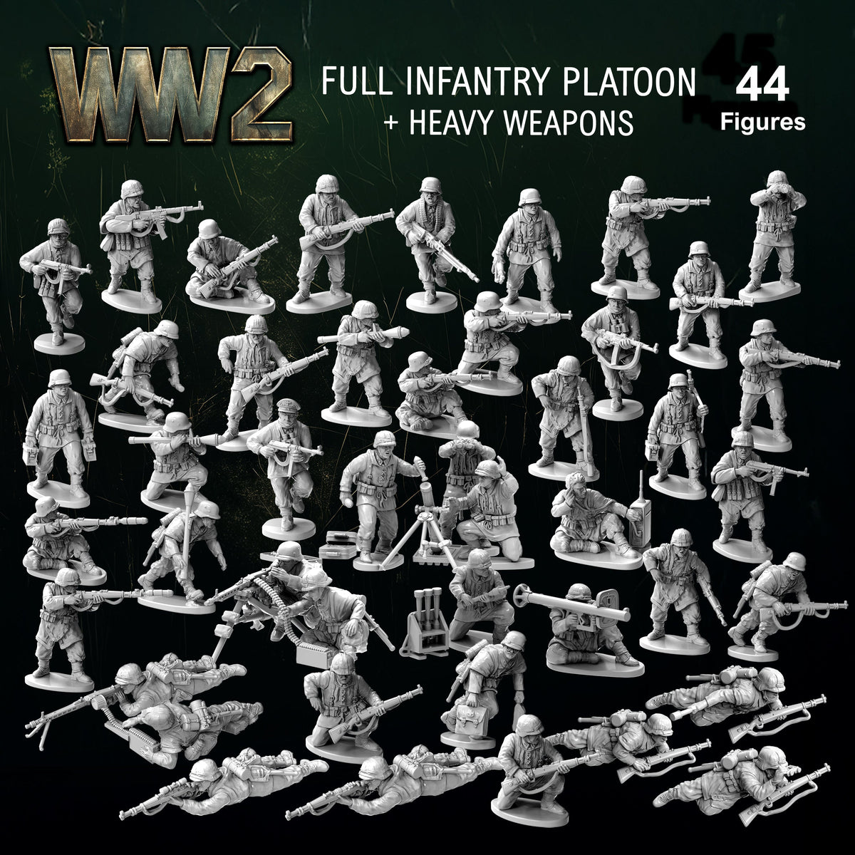 German Infantry & Heavy Weapons - Victrix