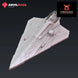 Alpha Starfighter | Anvilrage Galactic SciFi Miniatures 32mm 1/47 Legion Scale Role Playing Miniatures