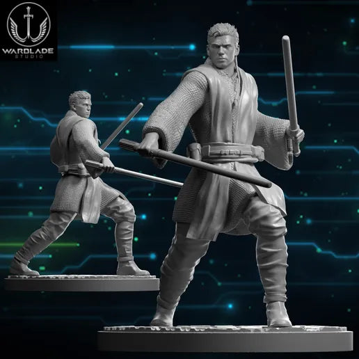 Shatter Scale Anakin | Warblade Studios 40mm Miniatures Role Playing Miniatures