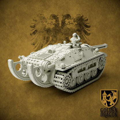 Holy Roman Empire 43M Árpád Tank Hunter | Golden Dragon Games Weird WW2 Role Playing Miniatures