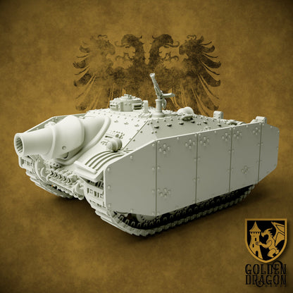 Holy Roman Empire 43M Árpád Tank Hunter | Golden Dragon Games Weird WW2 Role Playing Miniatures