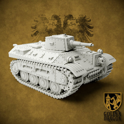 Holy Roman Empire 32M Hunyadi Armored Personnel Carrier | Golden Dragon Games Weird WW2 Role Playing Miniatures