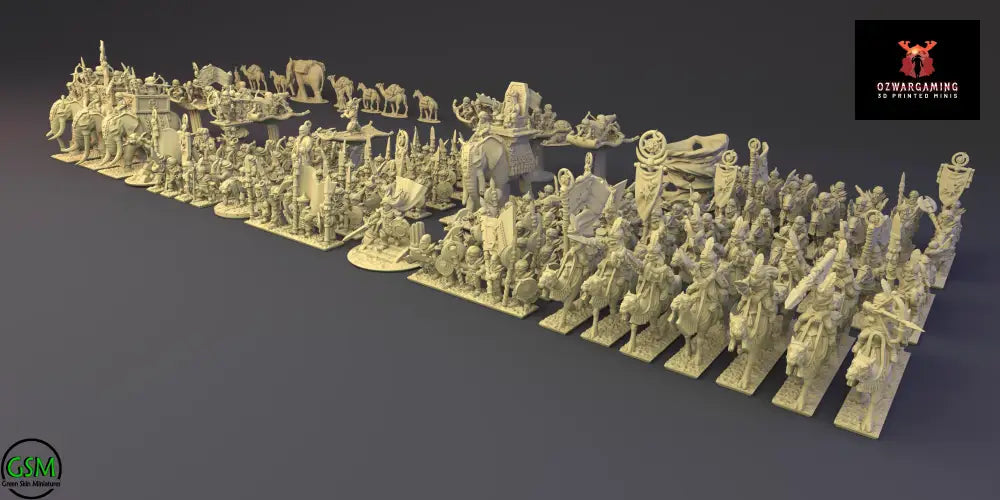 Araby Army Bundle | Greenskin Miniatures 10mm Fantasy Wargaming Miniatures Role Playing Miniatures