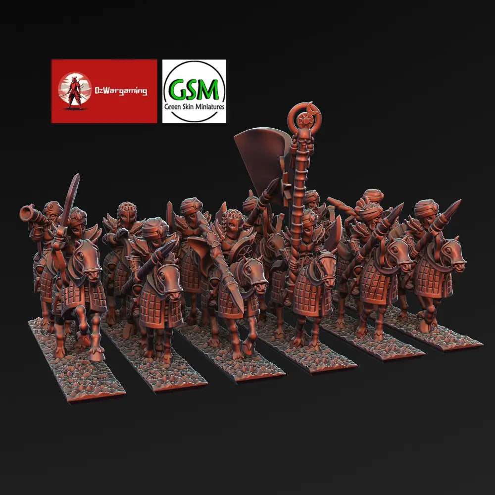 Araby Knights Unit | Greenskin Miniatures 10Mm Fantasy Wargaming Role Playing