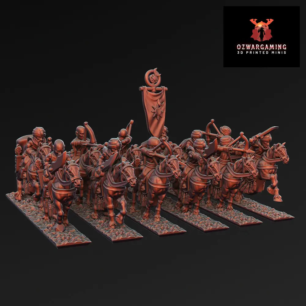 Araby Riders Unit | Greenskin Miniatures 10mm Fantasy Wargaming Miniatures Role Playing Miniatures