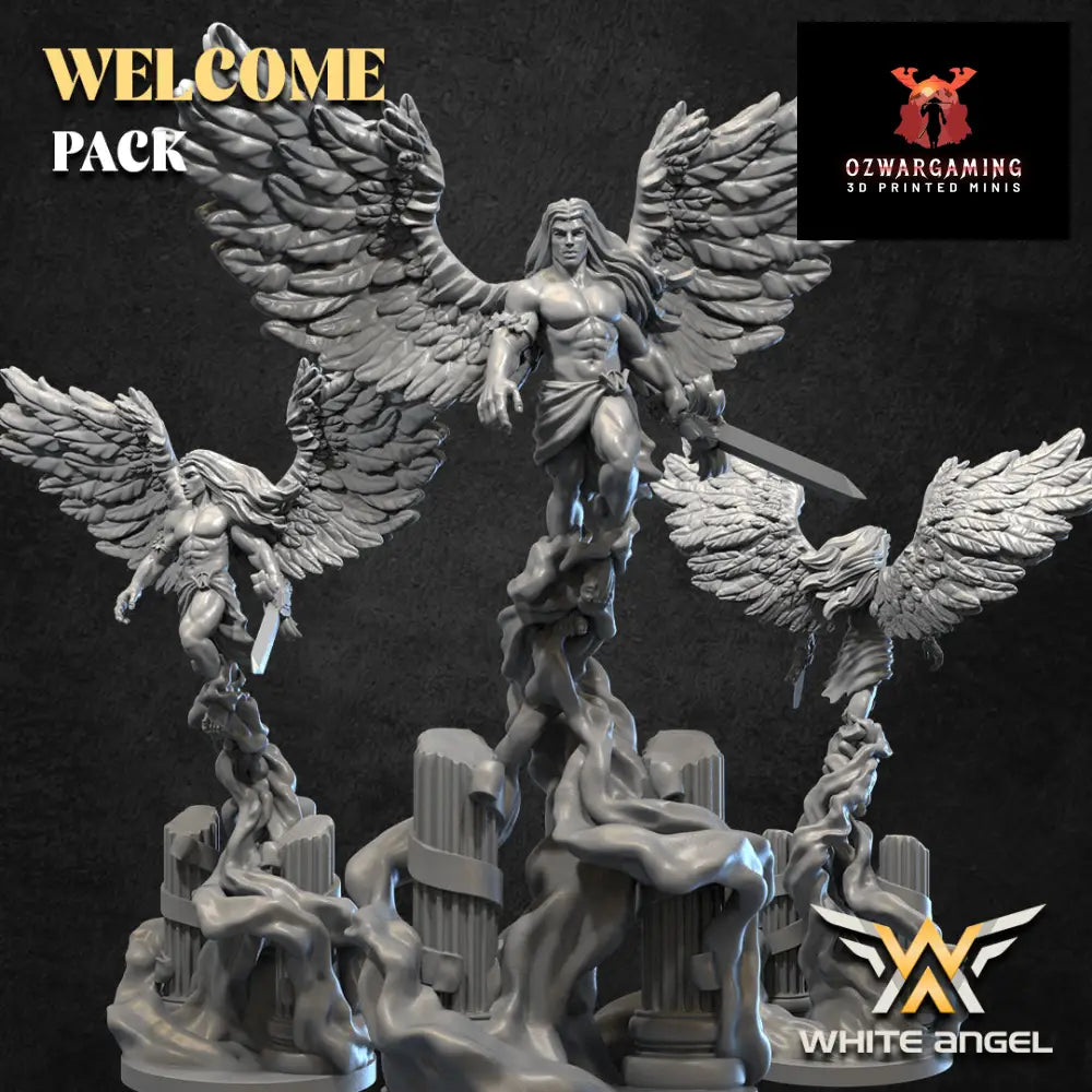 Archangel | White Angel 28/32mm Fantasy Wargaming Miniatures Role Playing Miniatures