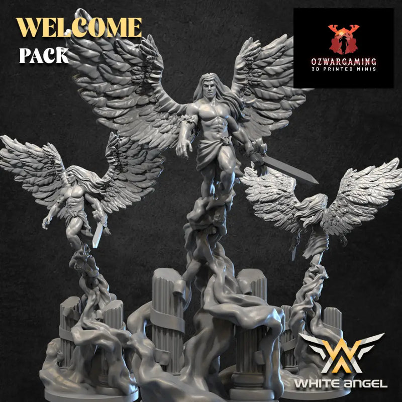 Archangel | White Angel 28/32mm Fantasy Wargaming Miniatures Role Playing Miniatures
