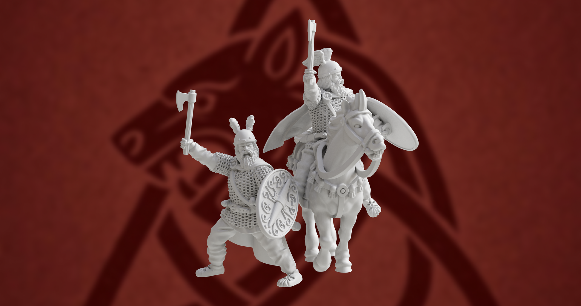 Germanic Tribes Arminius | 3D Breed 28mm Ancients Wargaming Miniatures Role Playing Miniatures
