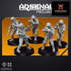 ARSENAL INFANTRY: Freelancers | Skullforge Studios 32mm Wargaming Miniatures Role Playing Miniatures
