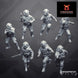 ARSENAL INFANTRY: Frontier Mercs | Skullforge Studios 32mm Wargaming Miniatures Role Playing Miniatures