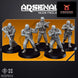 ARSENAL INFANTRY: Valkan Freelancers | Skullforge Studios 32mm Wargaming Miniatures Role Playing Miniatures