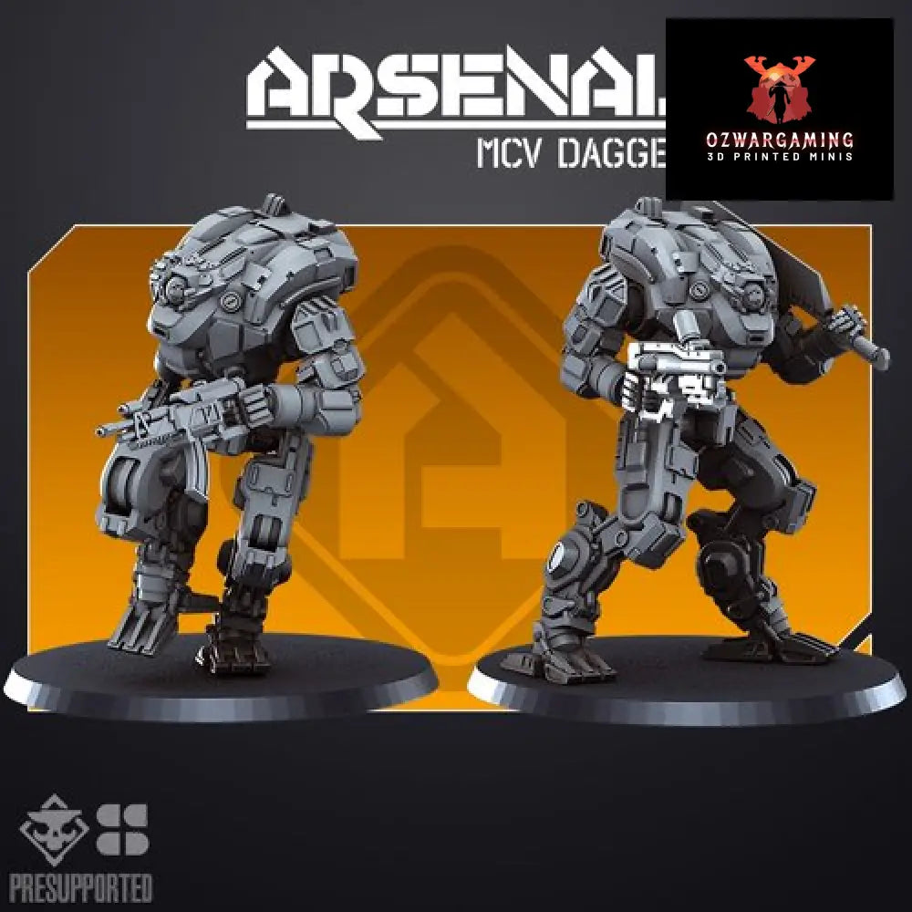 ARSENAL MCV: Dagger | Skullforge Studios 32mm Wargaming Miniatures Role Playing Miniatures