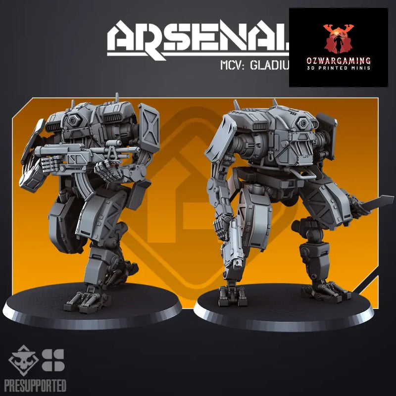 ARSENAL MCV: Gladius | Skullforge Studios 32mm Wargaming Miniatures Role Playing Miniatures