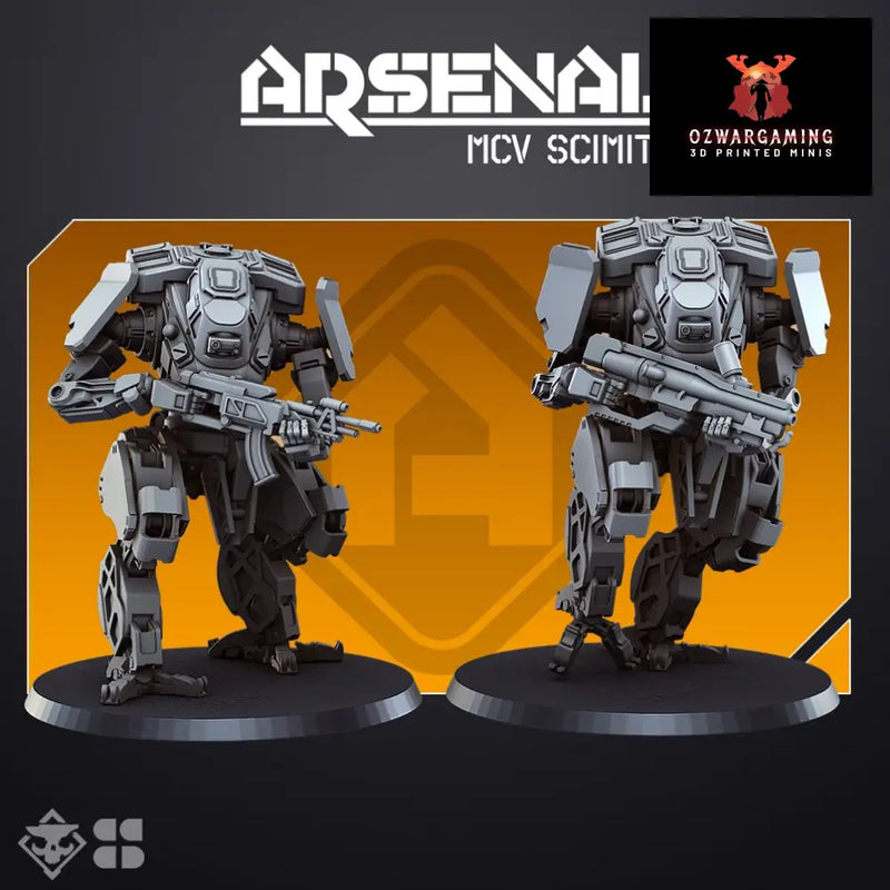 ARSENAL MCV: Scimitar | Skullforge Studios 32mm Wargaming Miniatures Role Playing Miniatures