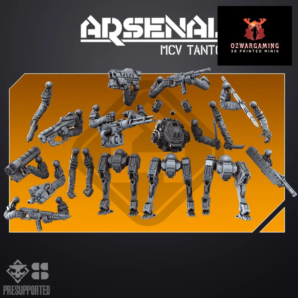 ARSENAL MCV: Tanto | Skullforge Studios 32mm Wargaming Miniatures Role Playing Miniatures