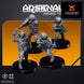 ARSENAL UNIT: Forge | Skullforge Studios 32mm Wargaming Miniatures Role Playing Miniatures
