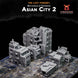 Asian City 2 | The Lazy Forger 6-8mm Sci Fi Wargaming Terrain Role Playing Miniatures